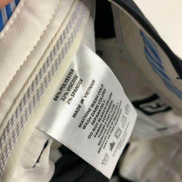 FJ Footjoy 34 x 34 (Actual 35W 32L) Mens Athletic Active Golf Black Pants EUC - Picture 9 of 9